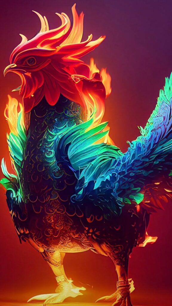 Hình nền 12 con giáp thu hút tài lộc (Dần)