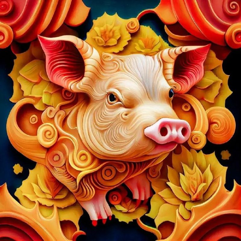 Hình ảnh tuổi Hợi đẹp