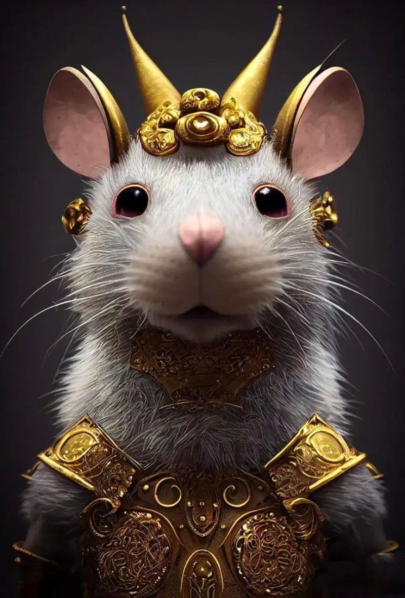 Hình ảnh tuổi Tý độc đáo