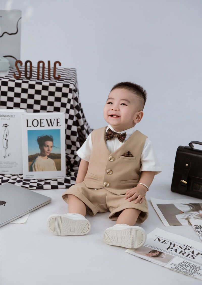 Những bí quyết để chụp hình thôi nôi bé ở quận Đống Đa Hà Nội thành công