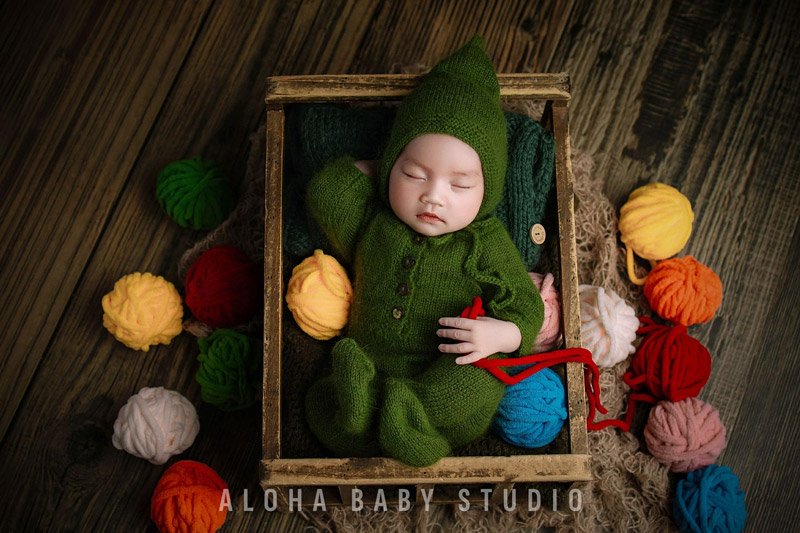 Xu hướng phụ kiện chụp ảnh newborn 2025