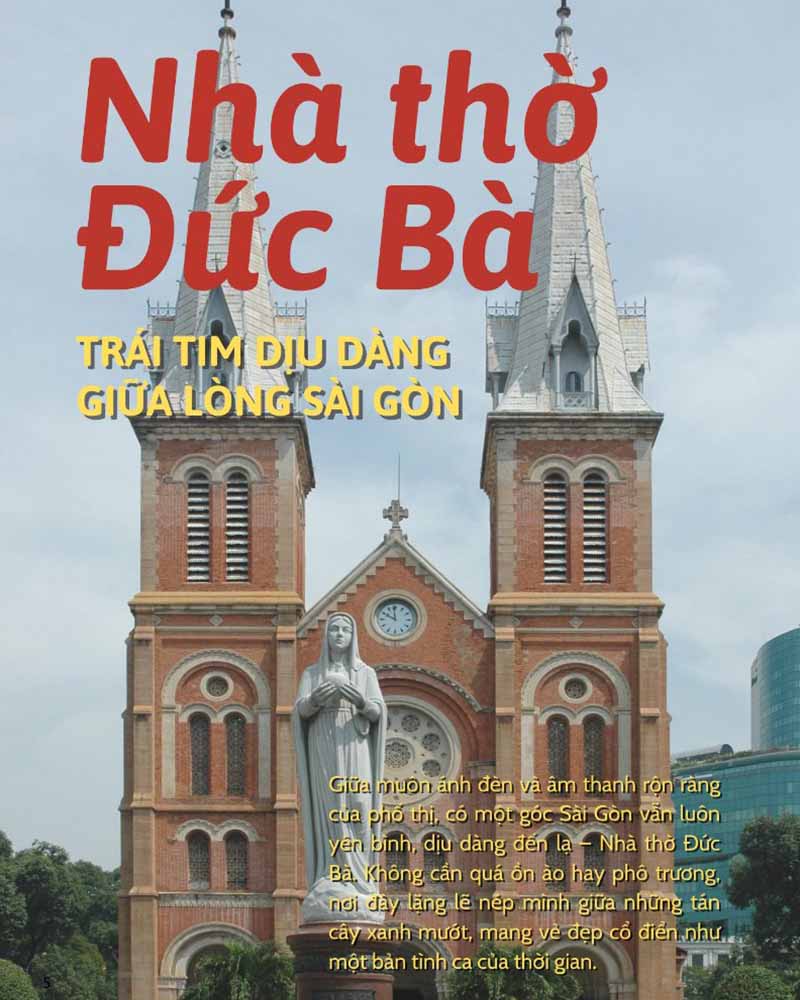 Nhà thờ Đức Bà – Hòn ngọc chụp ảnh kỷ yếu ở Quận 1