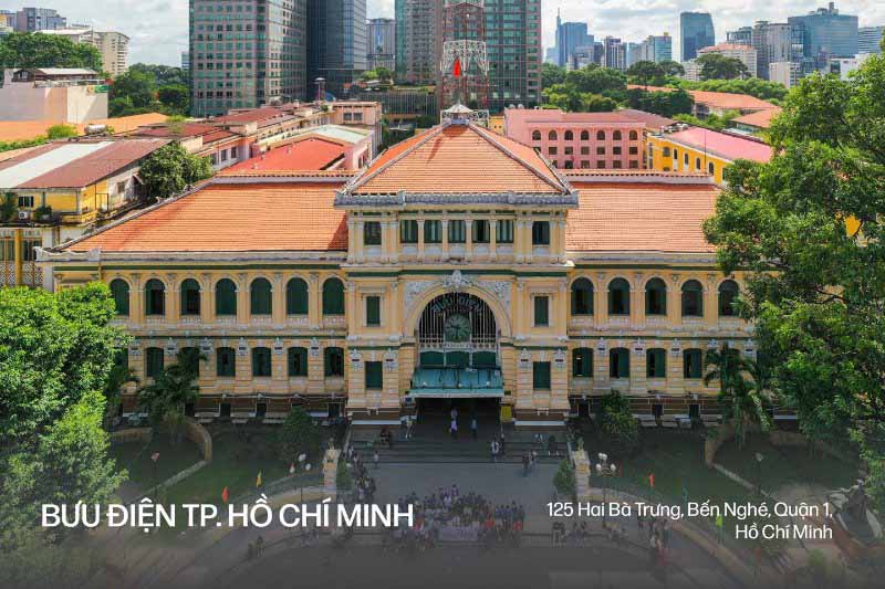 Bưu điện Thành Phố – Thông điệp chụp ảnh kỷ yếu ở Trung tâm Sài Gòn