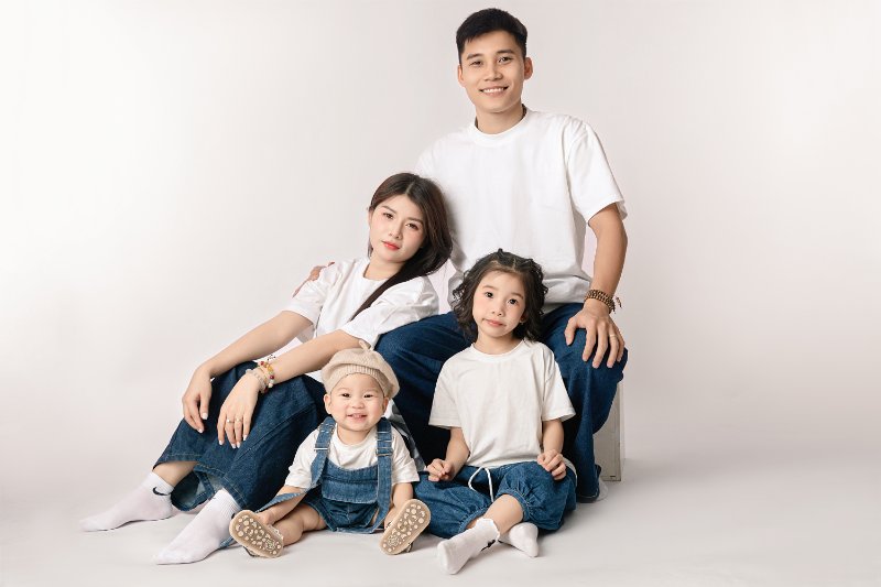 Chụp ảnh thôi nôi gia đình ở Quận 4 mang ý nghĩa gì?
