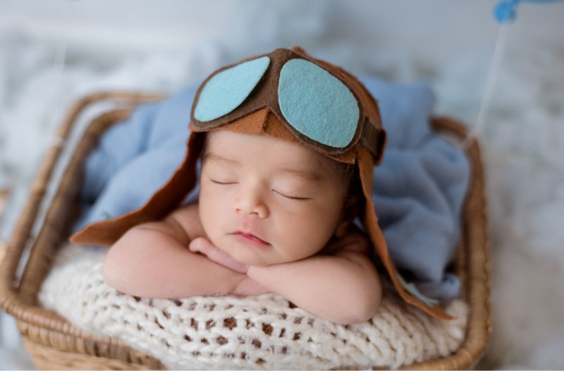 Chụp ảnh newborn chủ đề Quốc khánh 2-9 tại Aloha Media