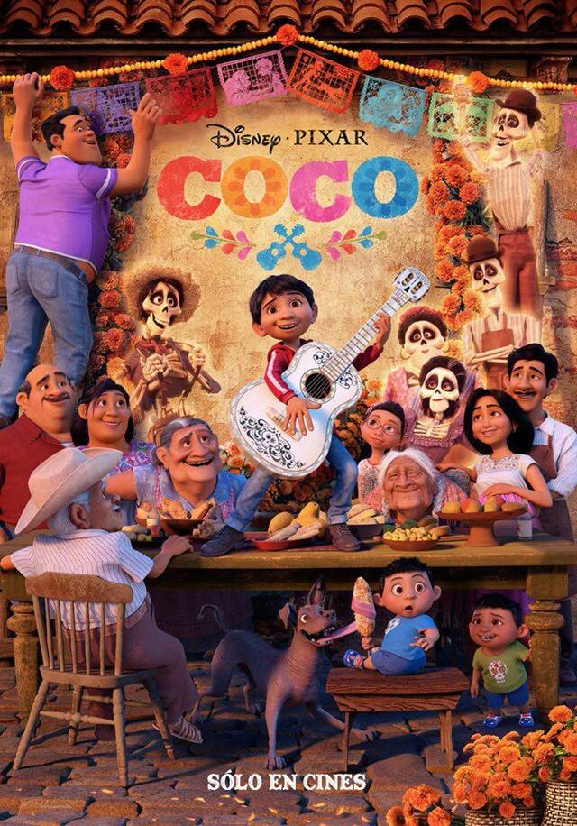 Hình ảnh gia đình trong phim hoạt hình Coco
