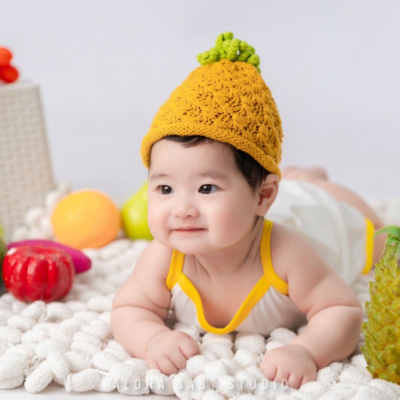 Tư thế và pose chụp ảnh an toàn cho bé 3 tháng