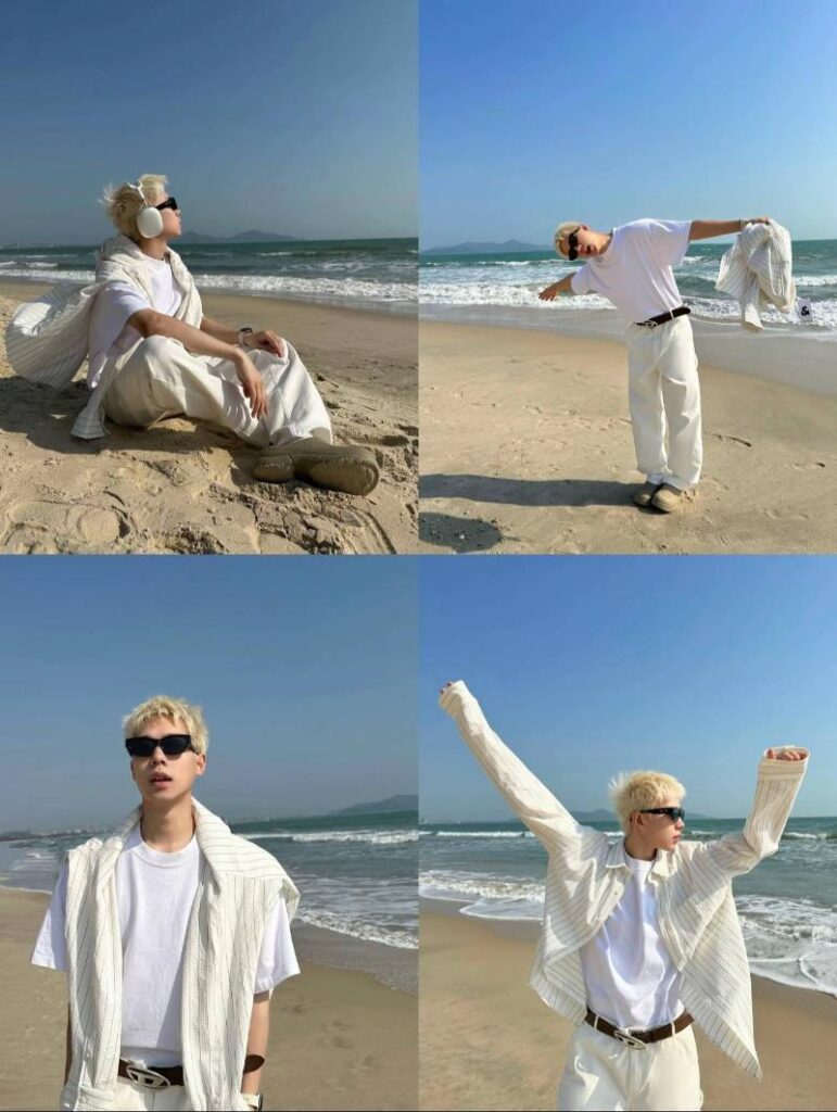 Lời khuyên để chụp ảnh đi biển cho nam thành công