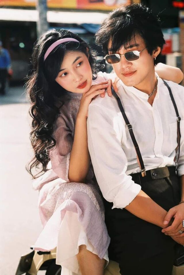 Ảnh couple phong cách ngầu