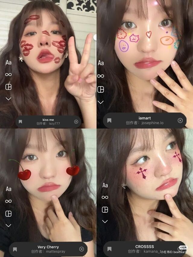 Ảnh selfie nữ dễ thương với filter Hàn Quốc