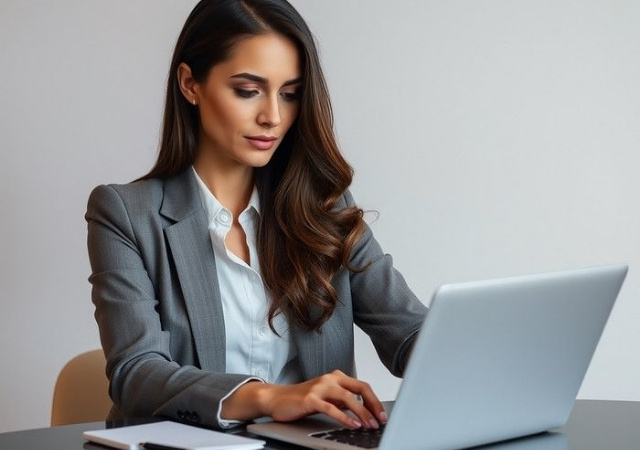 Ảnh doanh nhân trẻ nữ startup cá tính