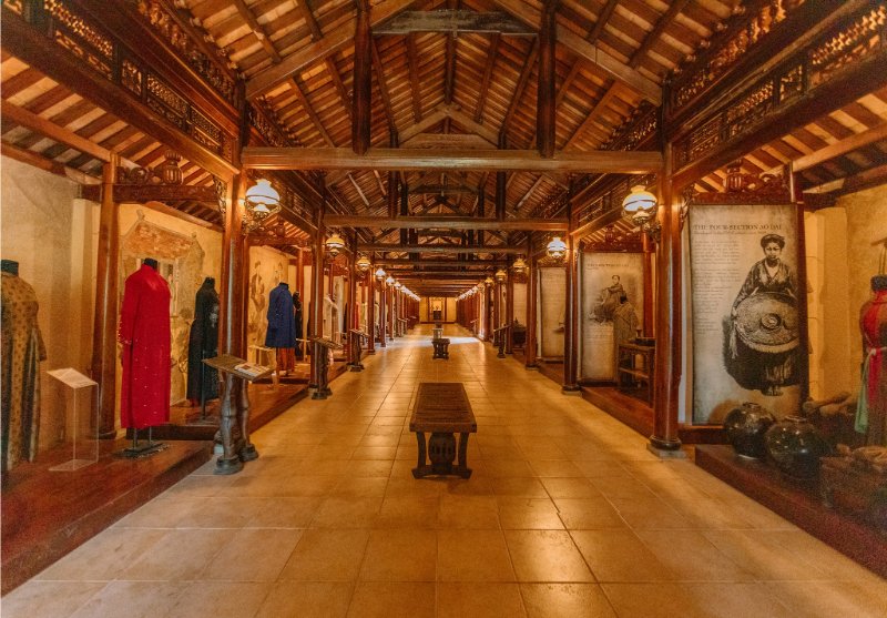 Bảo tàng Áo Dài ( Nguồn ảnh: Sưu tầm )