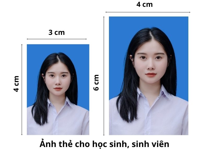 Ảnh thẻ cho học sinh, sinh viên, hồ sơ thi tuyển
