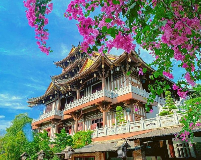 Tu viện Khánh An ( Nguồn ảnh: Sưu tầm )