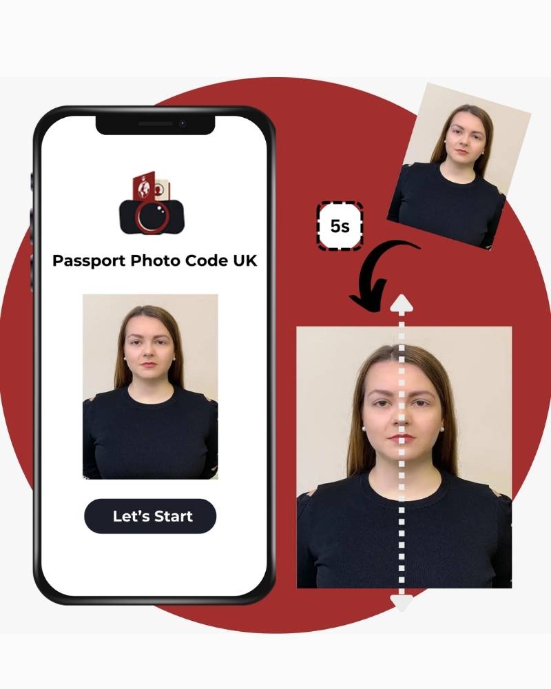 Chụp ảnh hộ chiếu bằng app hoặc công cụ online