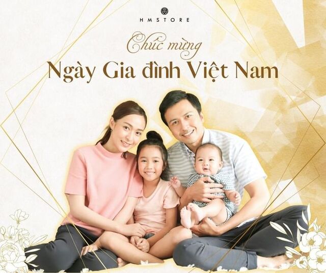 Hình ảnh gia đình hạnh phúc sáng tạo poster