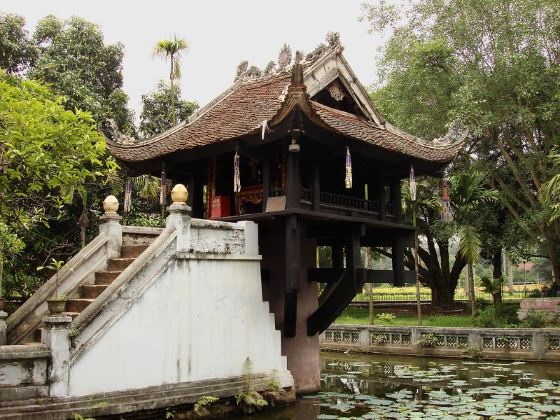 Chùa Một Cột ( Nguồn ảnh: Sưu tầm )