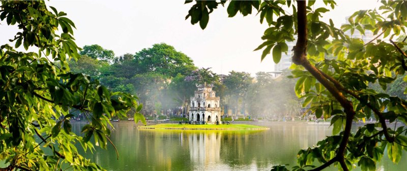 Hồ Hoàn Kiếm ( Nguồn ảnh: Sưu tầm )