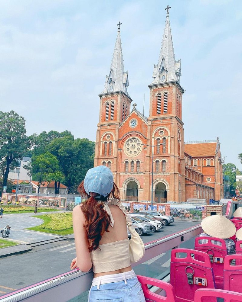 Những địa điểm chụp hình đẹp ở Sài Gòn nổi tiếng nhất ( Nguồn ảnh: Sưu tầm )