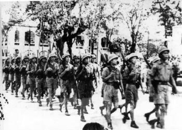 Đội Việt Nam Giải phóng quân trong ngày 2/9/1945 tại Hà Nội
