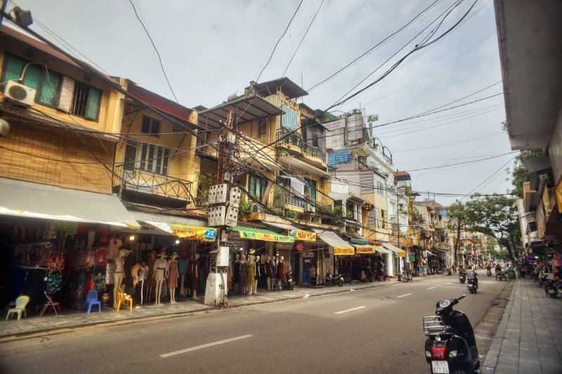 Phố Hàng Đường ( Nguồn ảnh: Sưu tầm )