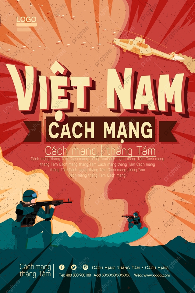 Sáng tạo ấn phẩm truyền thông với hình ảnh cách mạng tháng 8 chất lượng cao