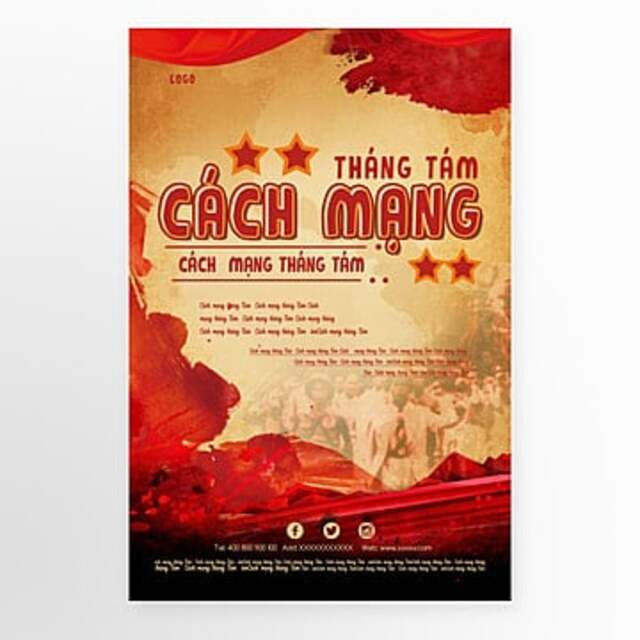 Gợi ý thiết kế hình ảnh cách mạng tháng 8 cho sự kiện kỷ niệm trọng đại