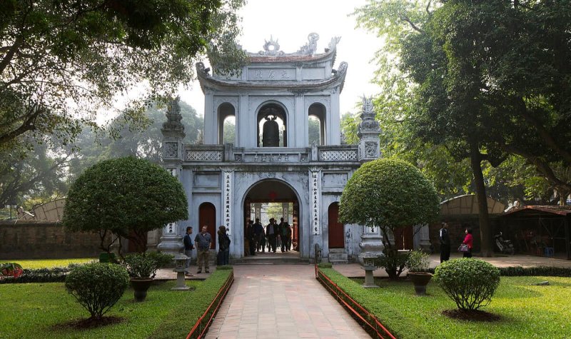 Văn miếu Quốc Tử Giám ( Nguồn ảnh: Sưu tầm )