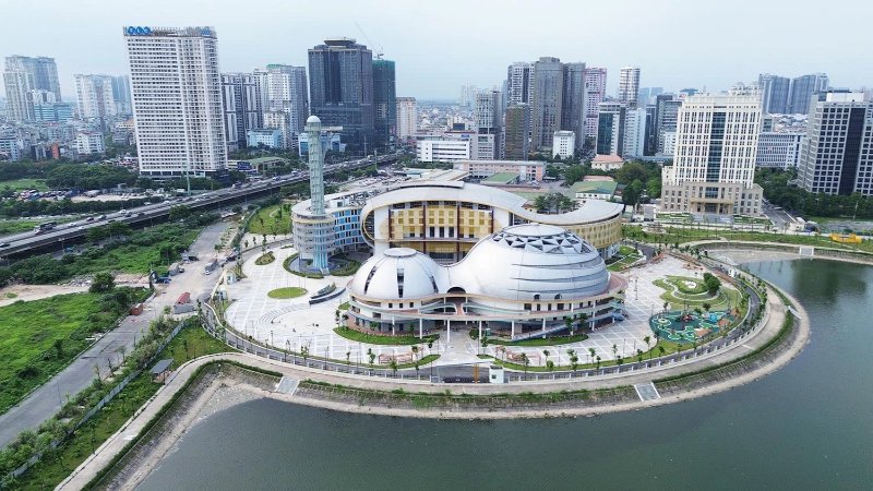 Cung Thiếu nhi Hà Nội ( Nguồn ảnh: Sưu tầm )