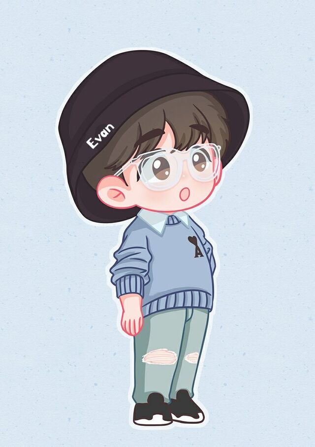 Mẫu hình chibi bé trai ngộ nghĩnh