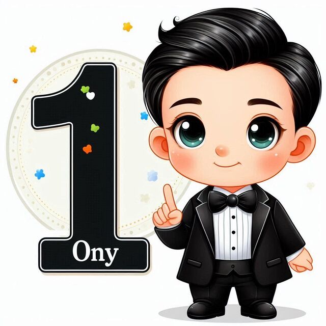 Ảnh chibi thôi nôi bé trai dễ thương