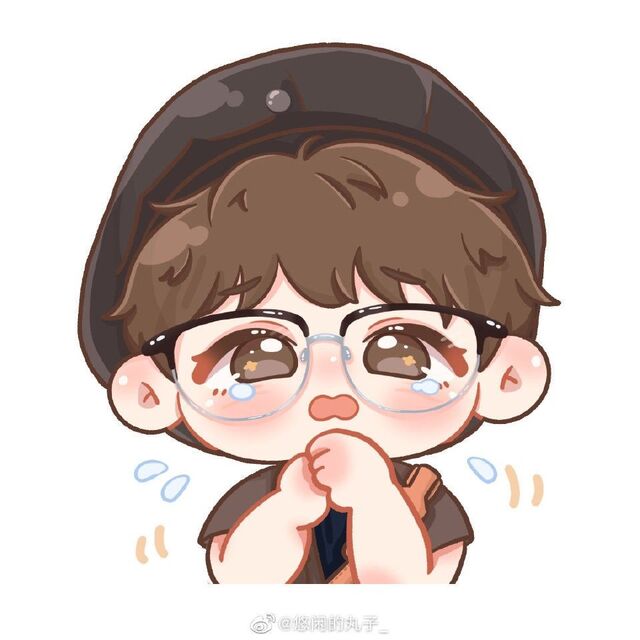 Hình bé trai chibi với nhiều biểu cảm sinh động