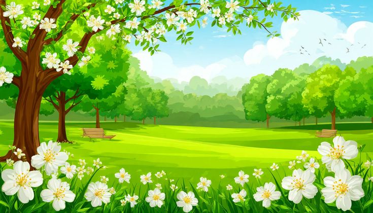 Ứng dụng của ảnh nền mầm non trong giáo án, bài giảng, poster, bìa giáo trình