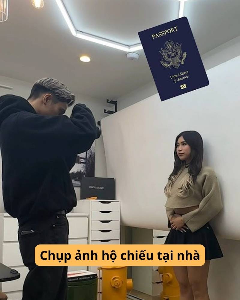 chụp ảnh làm hộ chiếu tại nhà