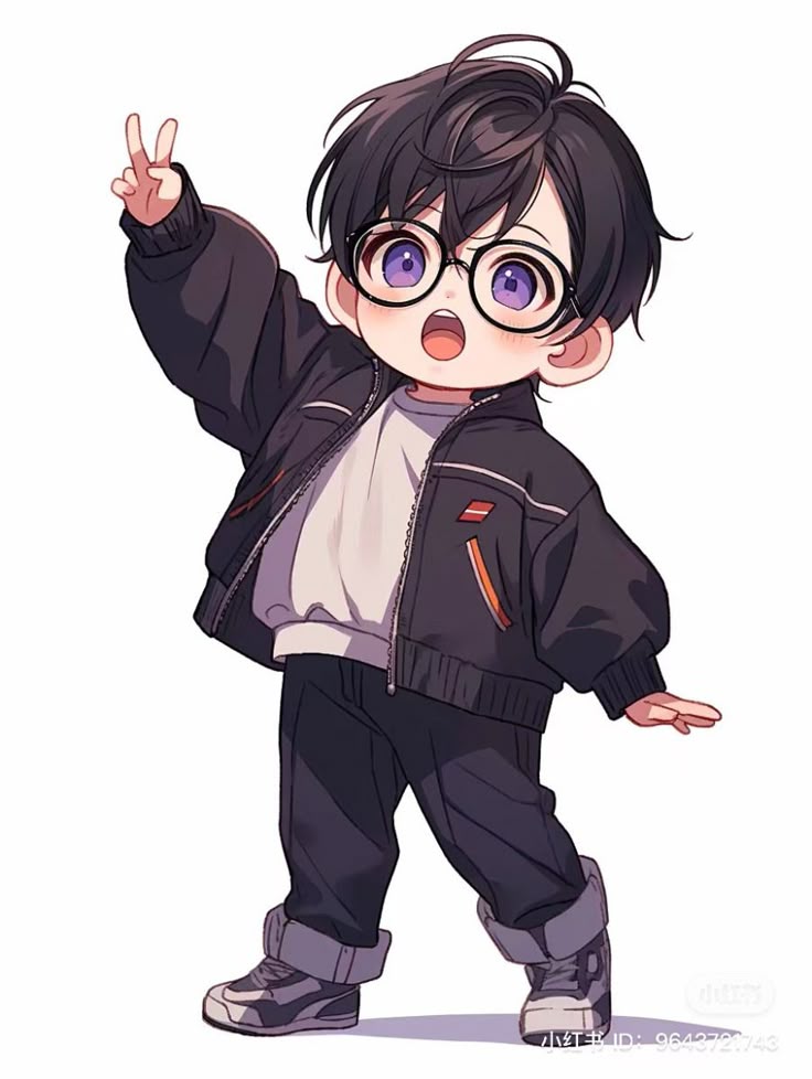 Đặc điểm nổi bật của hình chibi bé trai