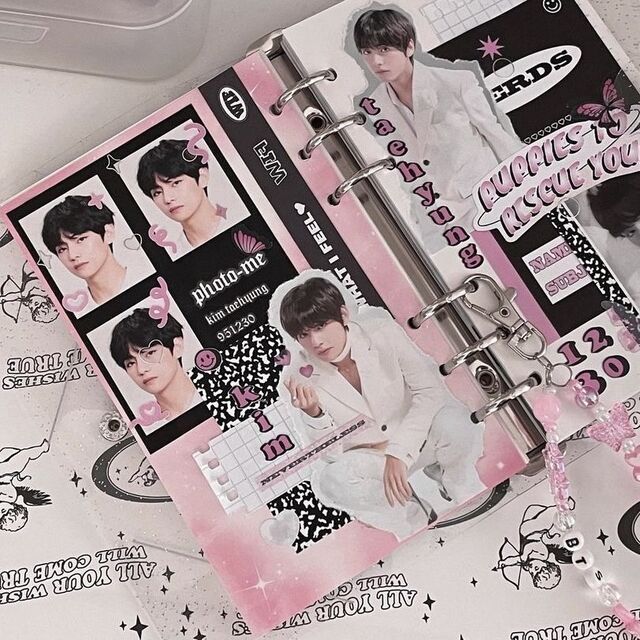 Hình ảnh idol dùng decor sổ tay cá nhân