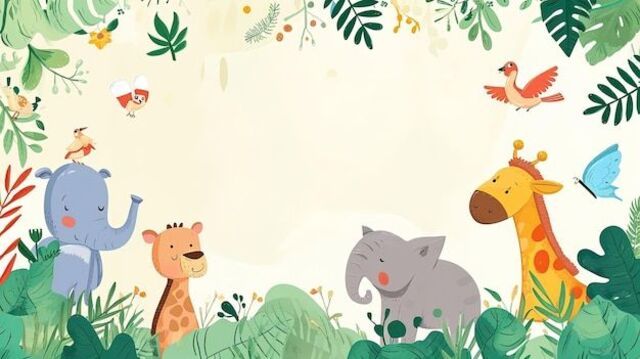 Nên chọn hình nền mầm non màu sáng hay màu trung tính?