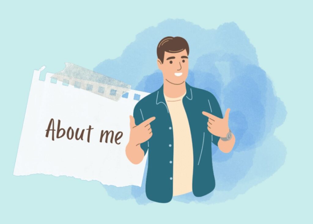 Trang giới thiệu bản thân và mục tiêu nghề nghiệp