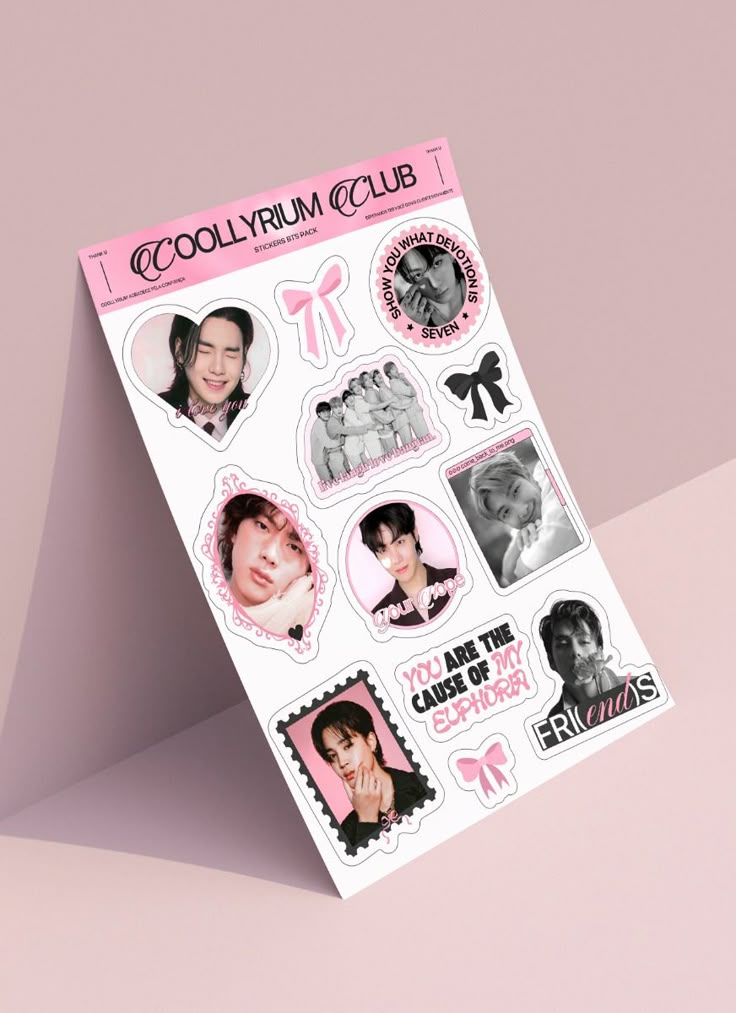 Sticker ảnh idol kpop 