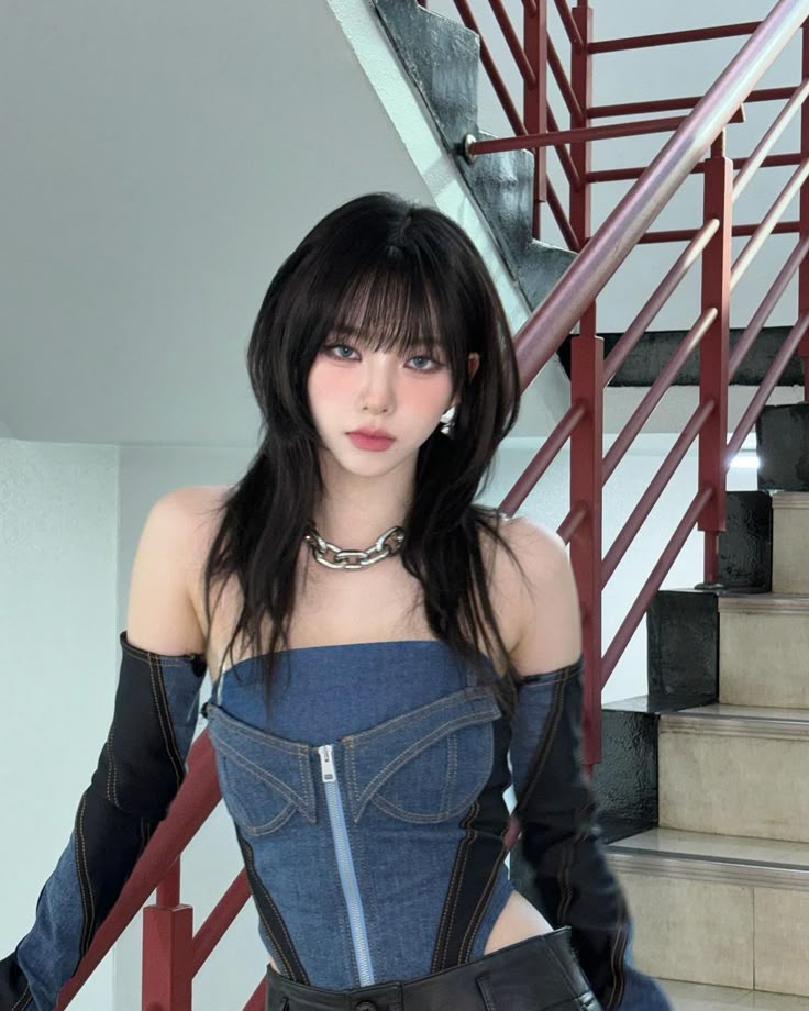 Ảnh idol Hàn Quốc Karina từ nhóm Aespa