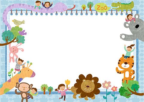 Hình nền mầm non chủ đề thiên nhiên tươi sáng, ngộ nghĩnh