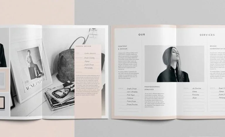 Portfolio cá nhân in ấn (PDF, bản cứng)