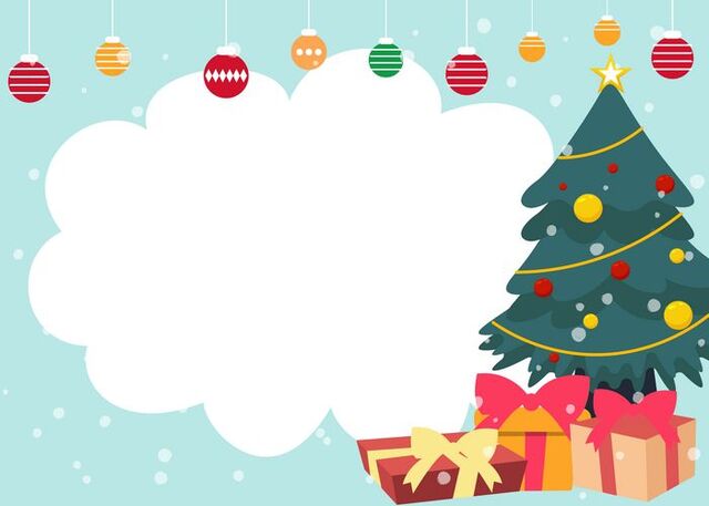 Background mầm non cho Giáng Sinh