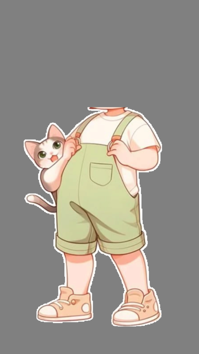 Hình chibi bé trai ghép mặt hoạt hình đáng yêu