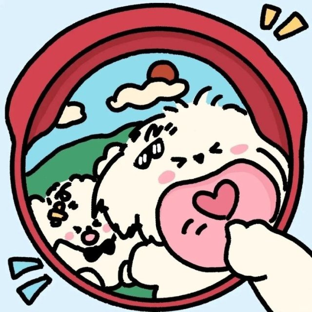 Hình Đôi Chibi ( Nguồn ảnh: Sưu tầm )
