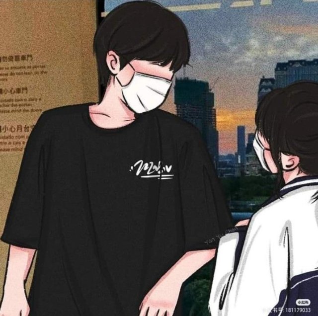avatar cặp đôi che mặt đẹp nhất cho điện thoại 2025 ( nguồn ảnh: sưu tầm )