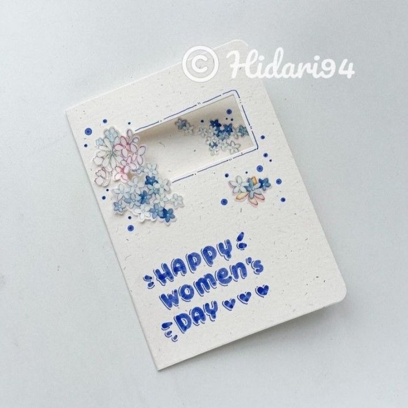 Mẫu thiệp 20/10 handmade ( nguồn ảnh: sưu tầm )