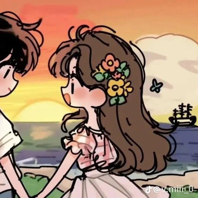 hình ảnh avatar cặp đôi yêu nhau thanh xuân vườn trường ( nguồn ảnh: Sưu tầm )