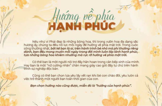 Ảnh 20/10 tặng chị em, đồng nghiệp chân thành