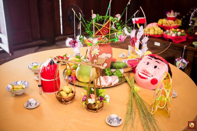 Bộ ảnh Trung Thu chủ đề mâm cỗ